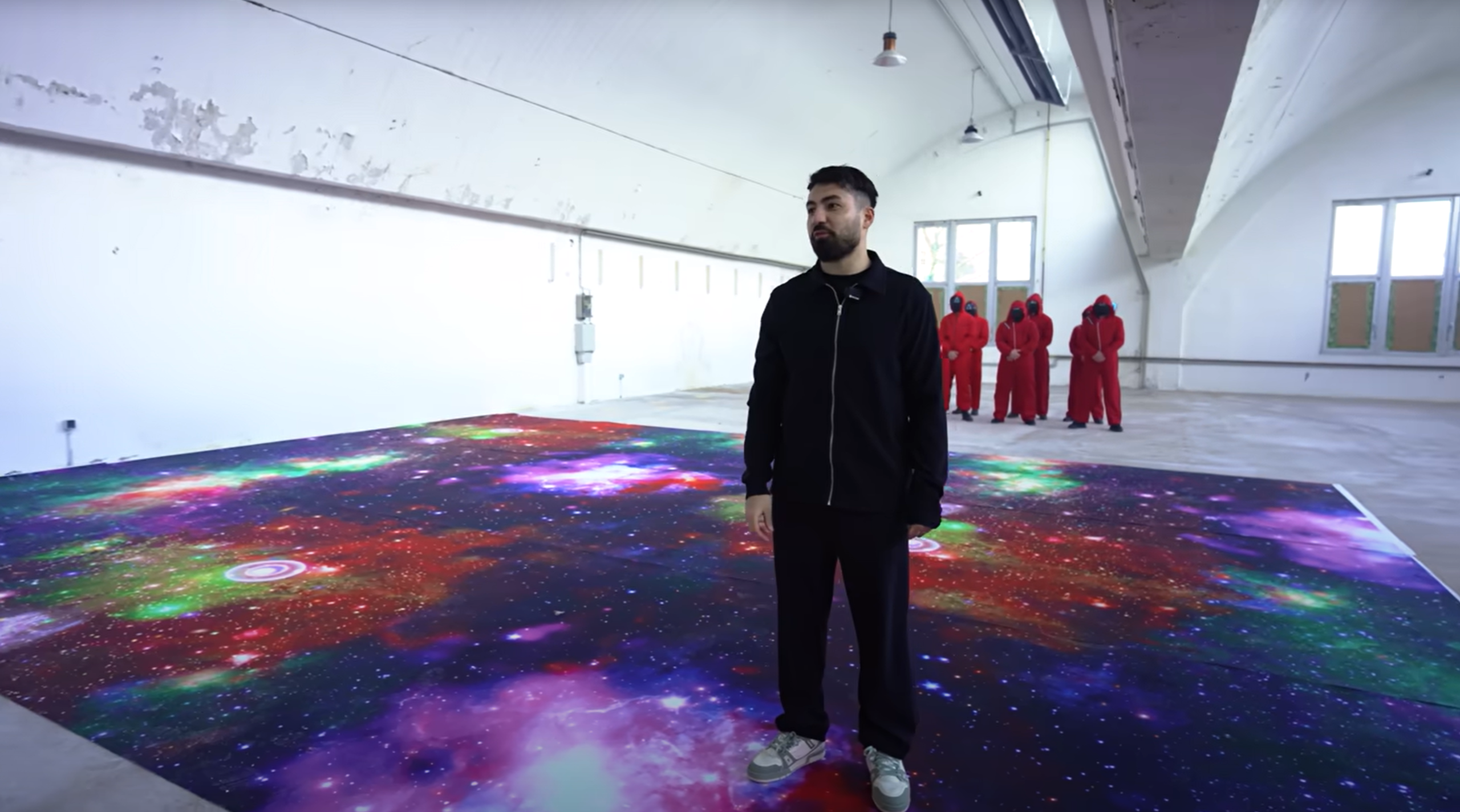 XXL-Eventdruck für eine »Squid Game«-Challenge